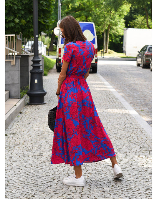 Faye | Elegancka kopertowa sukienka